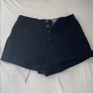 Arizona black jean shorts
